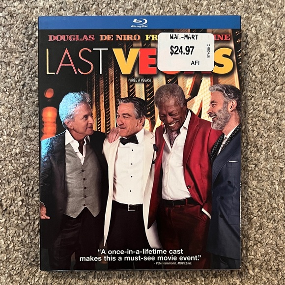 Last Vegas Blu-ray Movie / Michael Douglas / Morgan Freeman - Picture 1 of 2